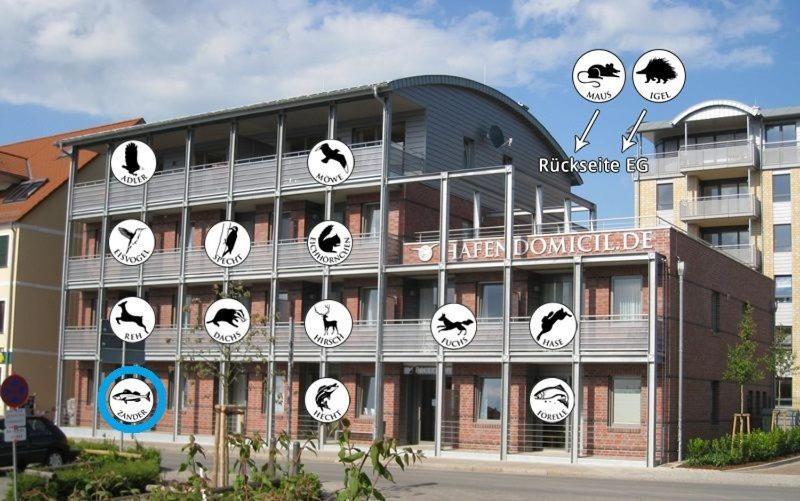 Hafendomicil Appartement Wh03 - Zander Waren  Buitenkant foto